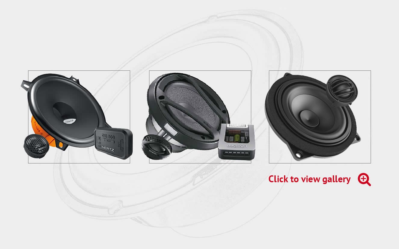 Morel, Rainbow, Audison, Alpine, Hertz Car Audio Speakers Worthing West Sussex