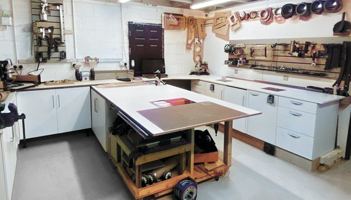 Highdown fabrication room