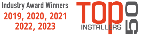 We are recognised as 2019 TOP 50 Installers in the industry